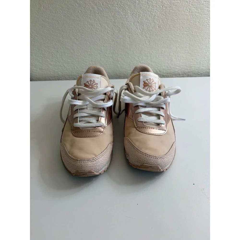 Reebok Classic AZ women's sneakers rose gold  and white size 8 1/2